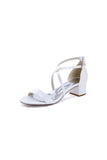 Open Toe Hollow Out Chunky Heels