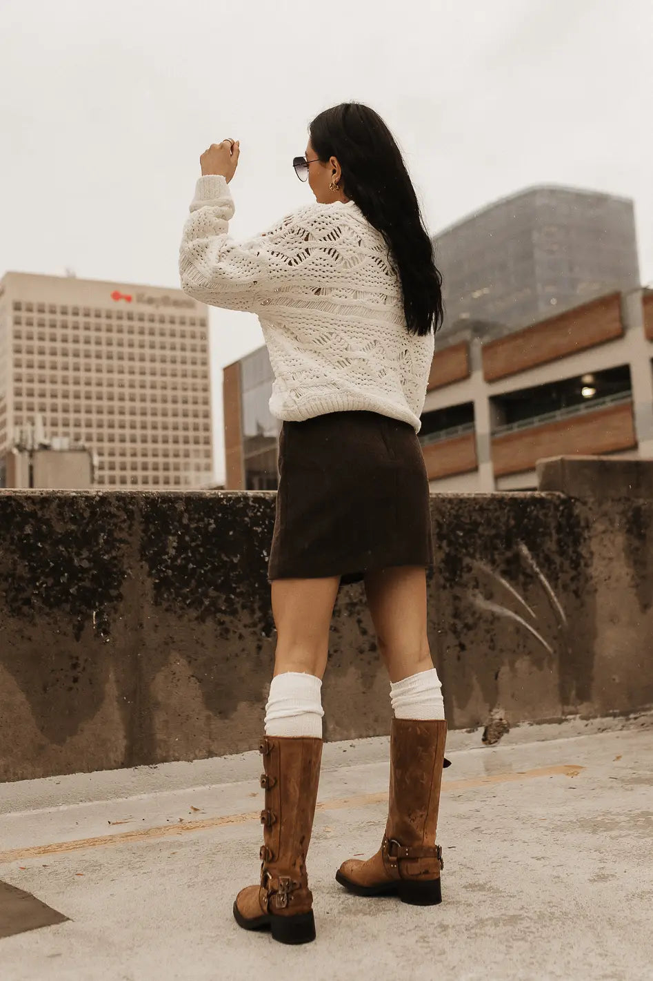 Willow Open Knit Sweater FINAL SALE