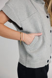 Sadie Knit Cardigan in Grey FINAL SALE