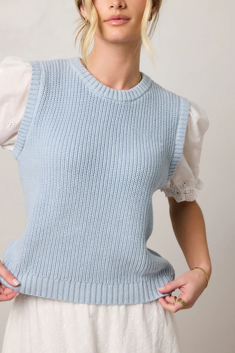 Kaia Embroidered Sweater FINAL SALE