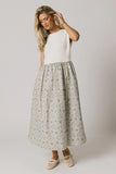 Celeste Floral Sweater Dress FINAL SALE