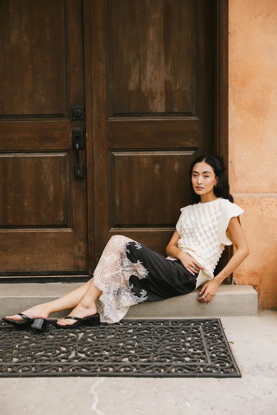 Molly Textured Sweater FINAL SALE