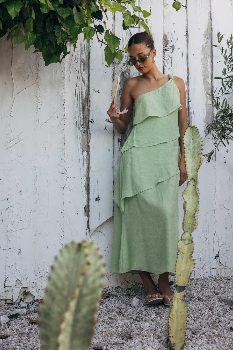 Freya Ruffle Tiered Maxi Dress