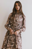 Terracotta Bloom Dress FINAL SALE