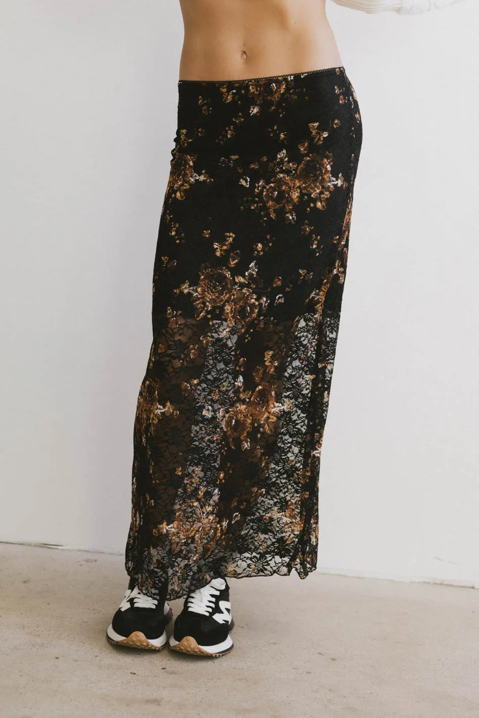 Davina Floral Lace Skirt FINAL SALE