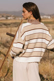 Kandy Half Zip Sweater in Ecru FINAL SALE