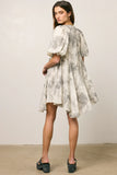 Kellie Abstract Babydoll Dress FINAL SALE