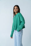 Valeria Oversized Sweater in Green