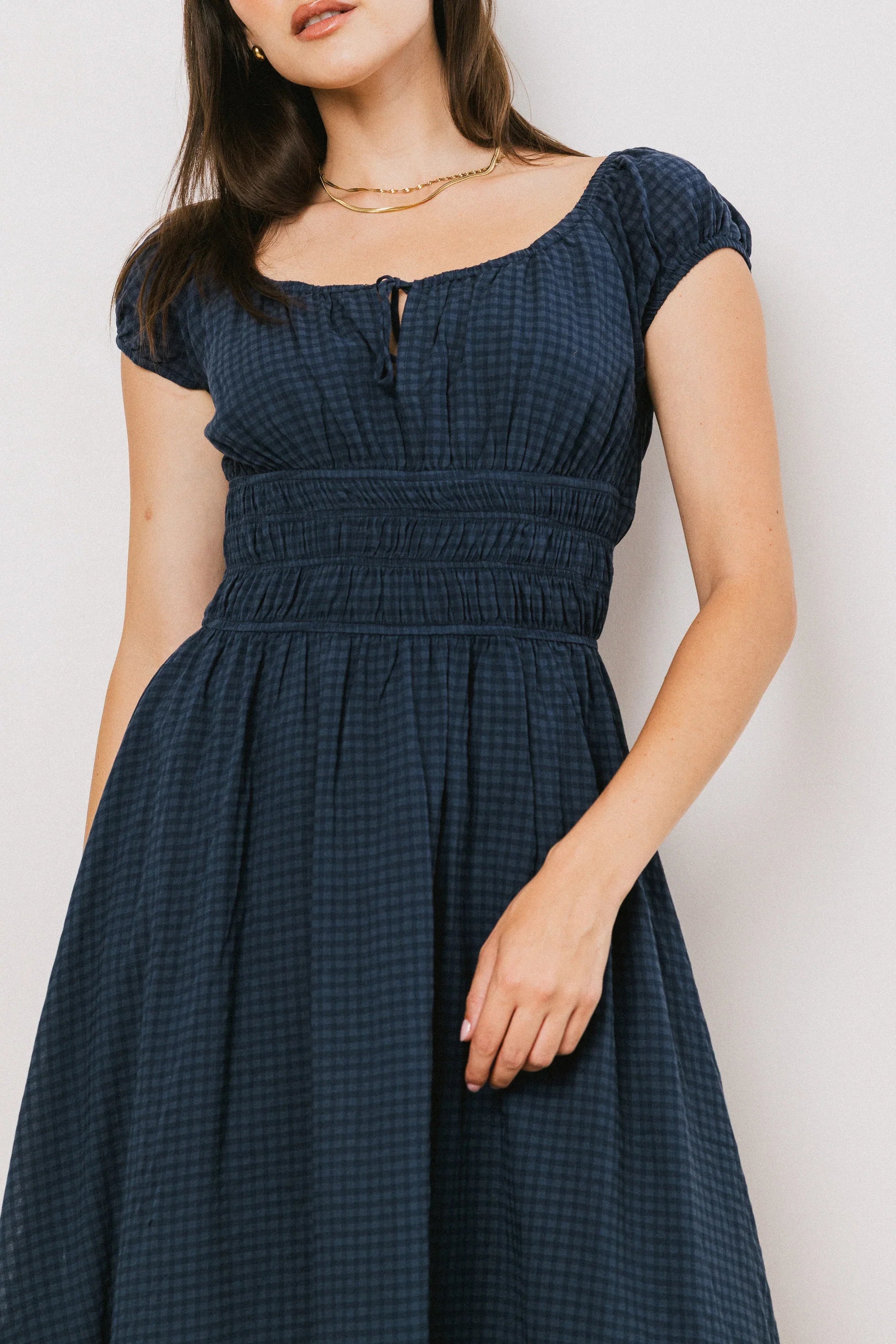 Kimber Plaid Midi Dress FINAL SALE