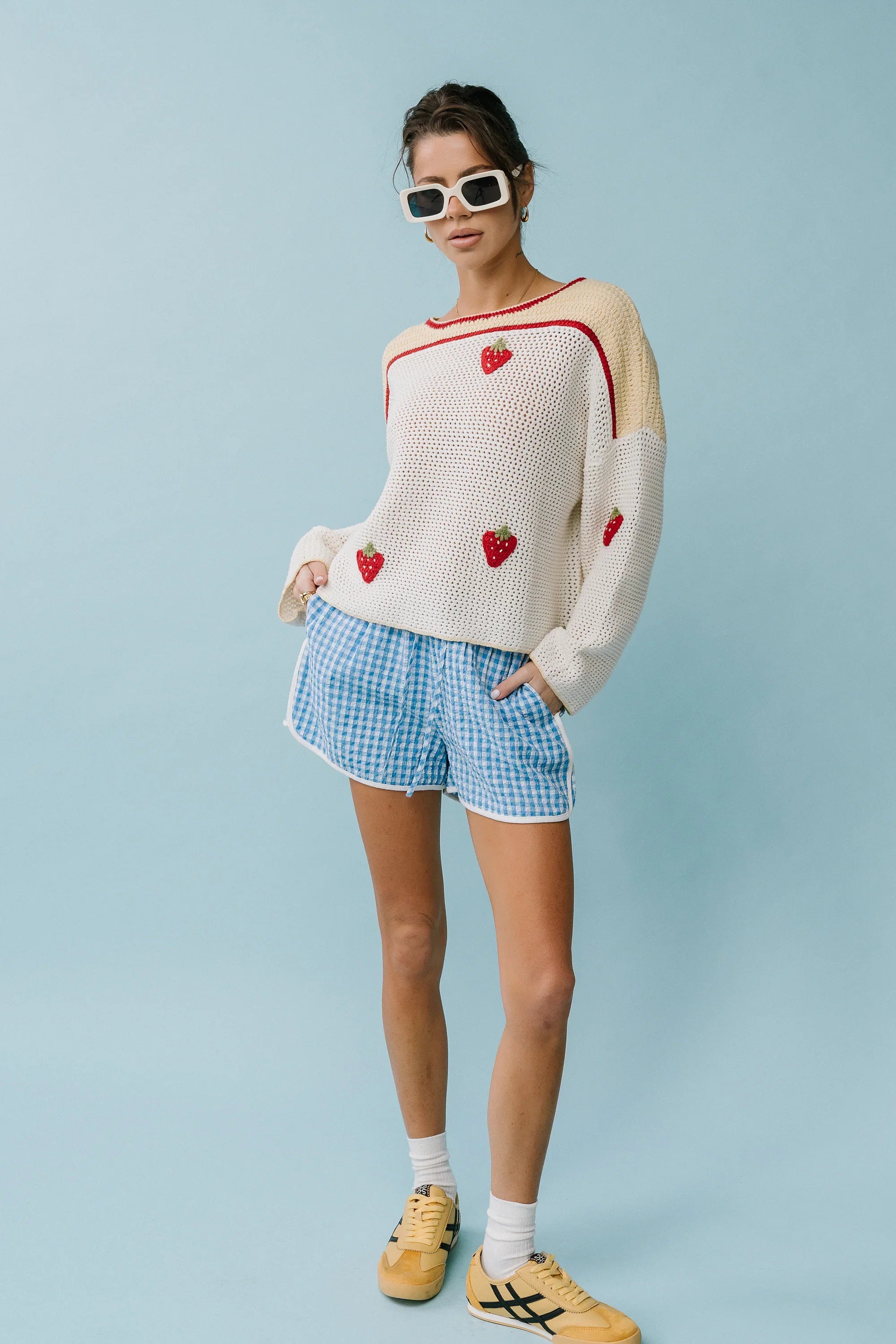 Halle Embroidered Sweater