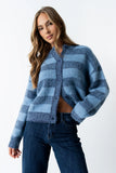 Russel Oversized Sweater in Blue