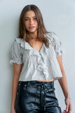 Kennedy Ruffle Blouse