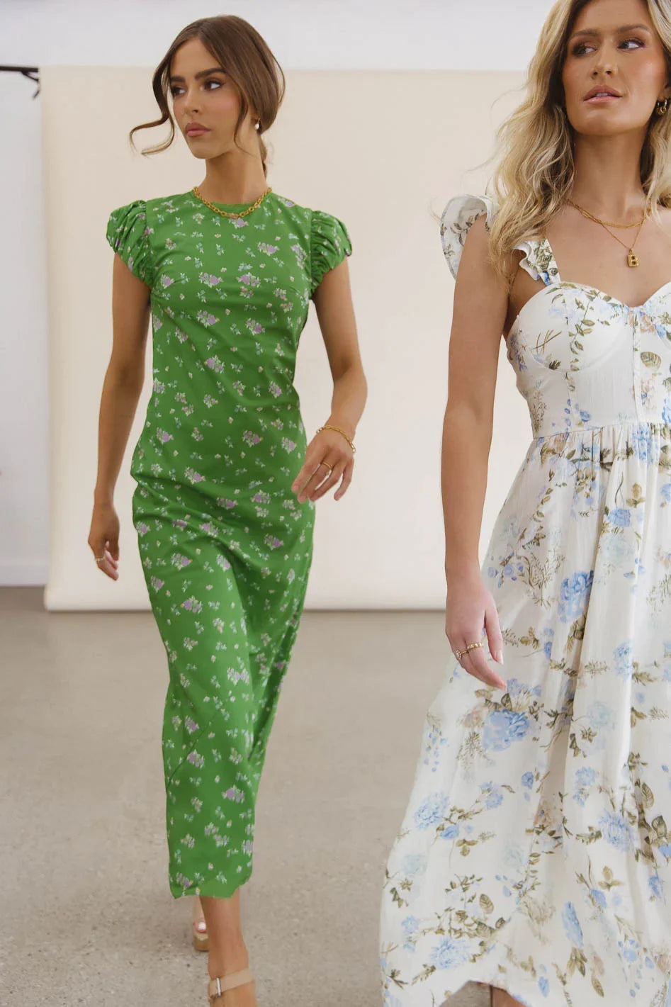 Celeste Floral Maxi Dress FINAL SALE