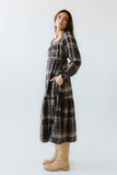 Harlow Plaid Maxi Dress FINAL SALE