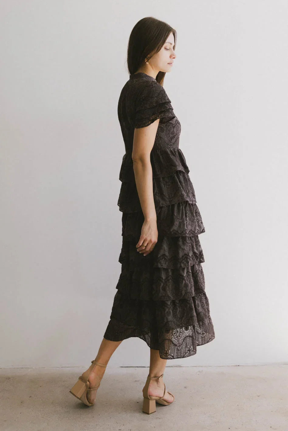 Octavia Tiered Maxi Dress