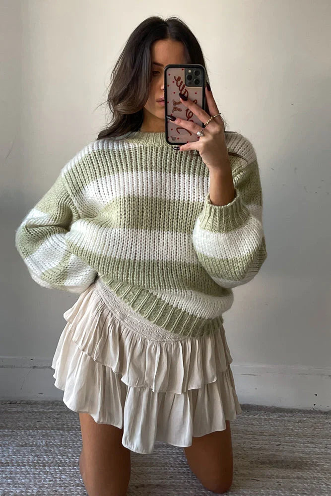 Day Tripper High Rise Tiered Ruffle Skort