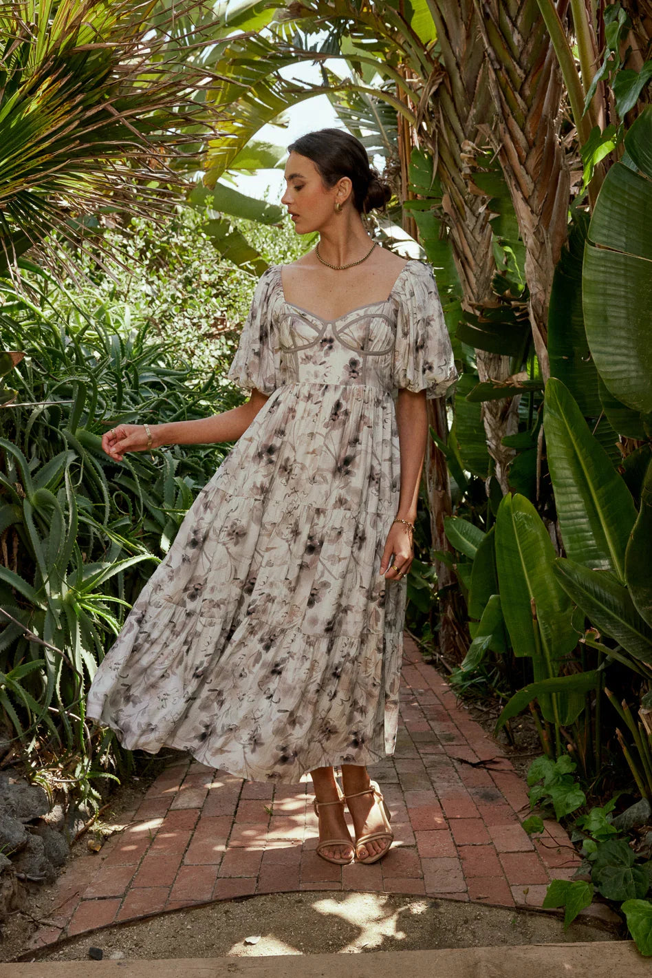 Gaudria Floral Maxi Dress FINAL SALE