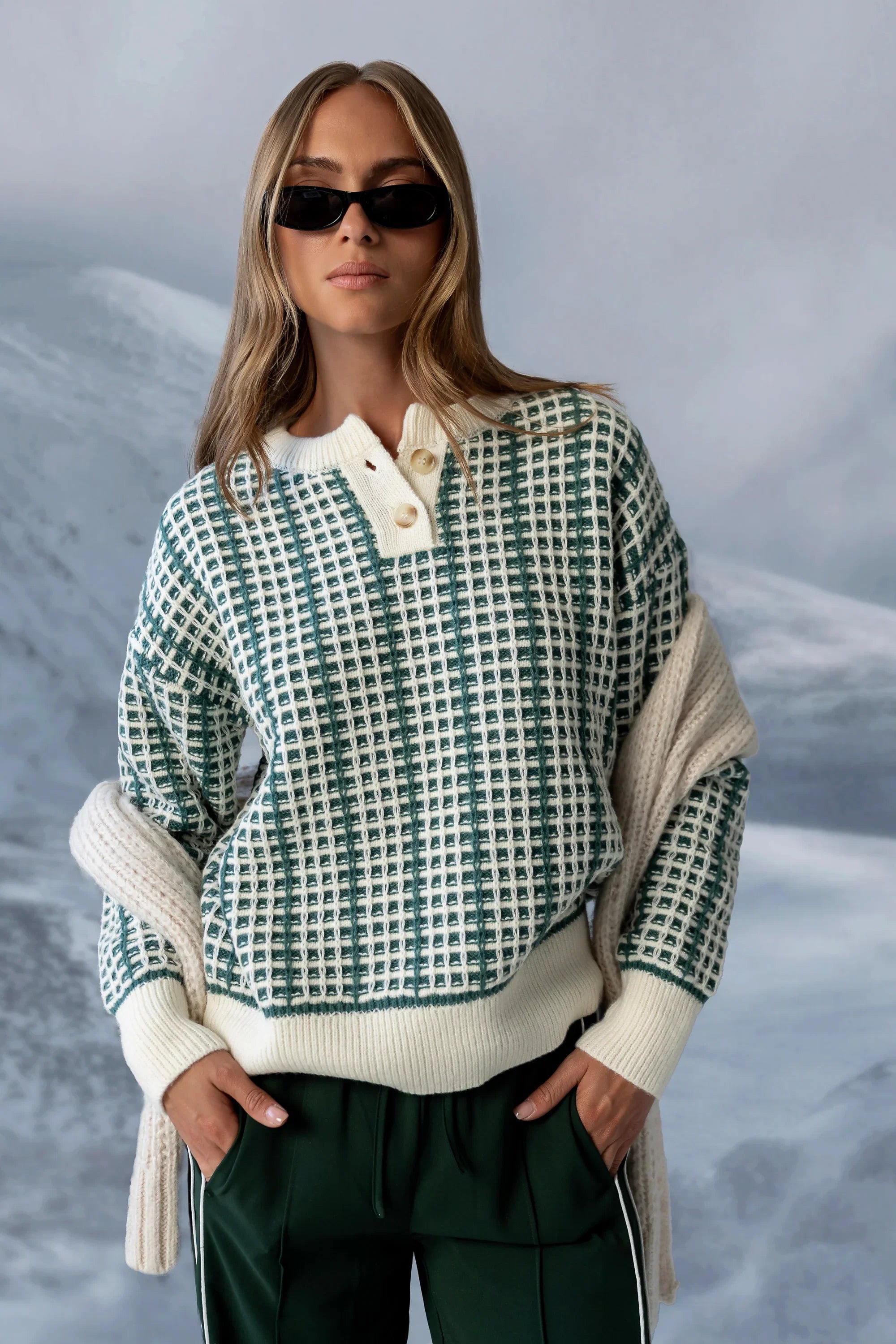 Camile Oversized Knit Sweater FINAL SALE