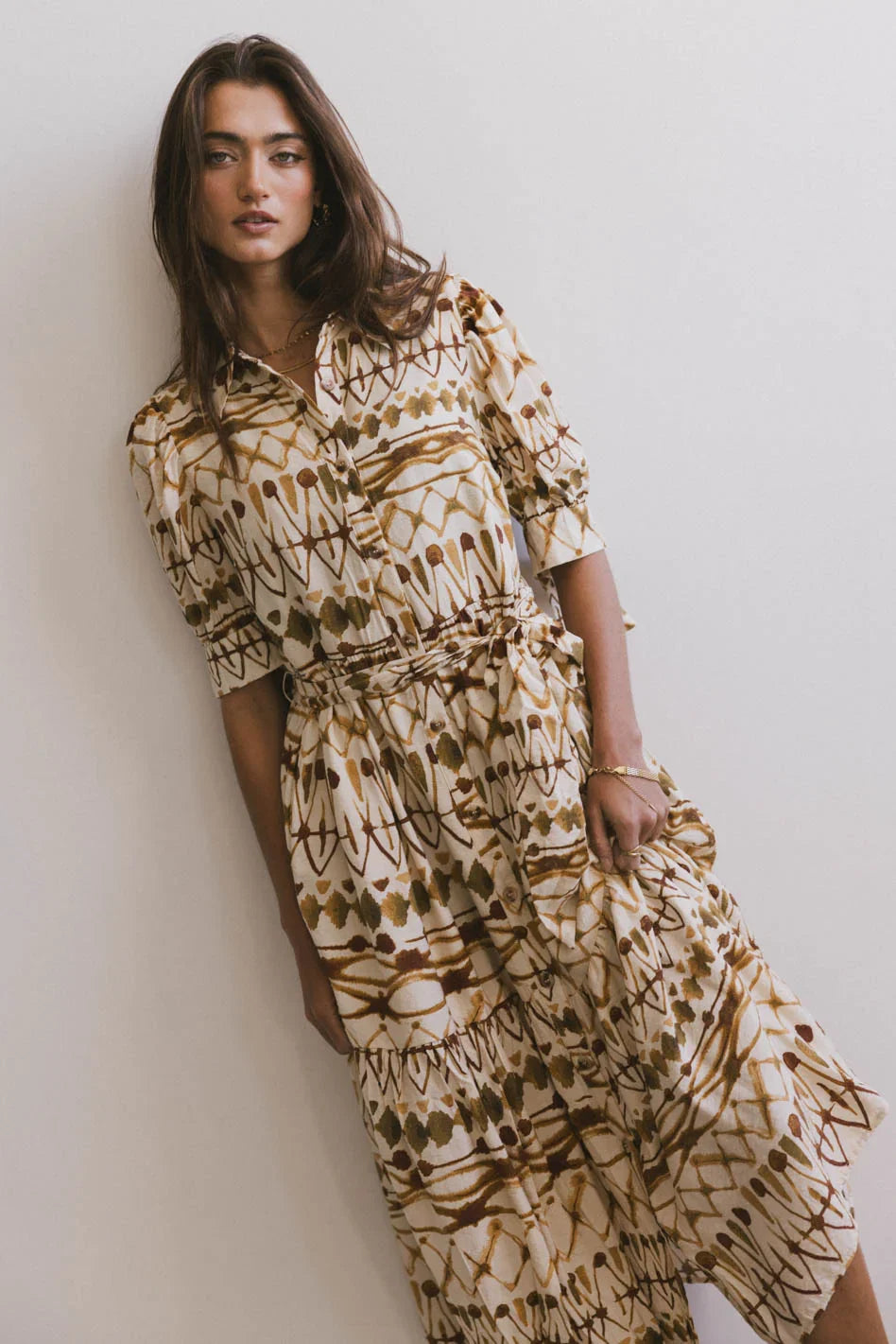 Tamara Abstract Midi Dress FINAL SALE