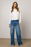 Wren Medium Wash Baggy Jeans