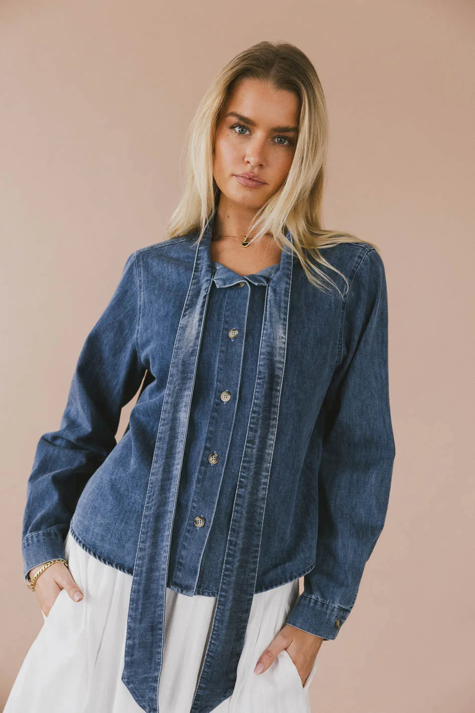 Savv Denim Button Up FINAL SALE