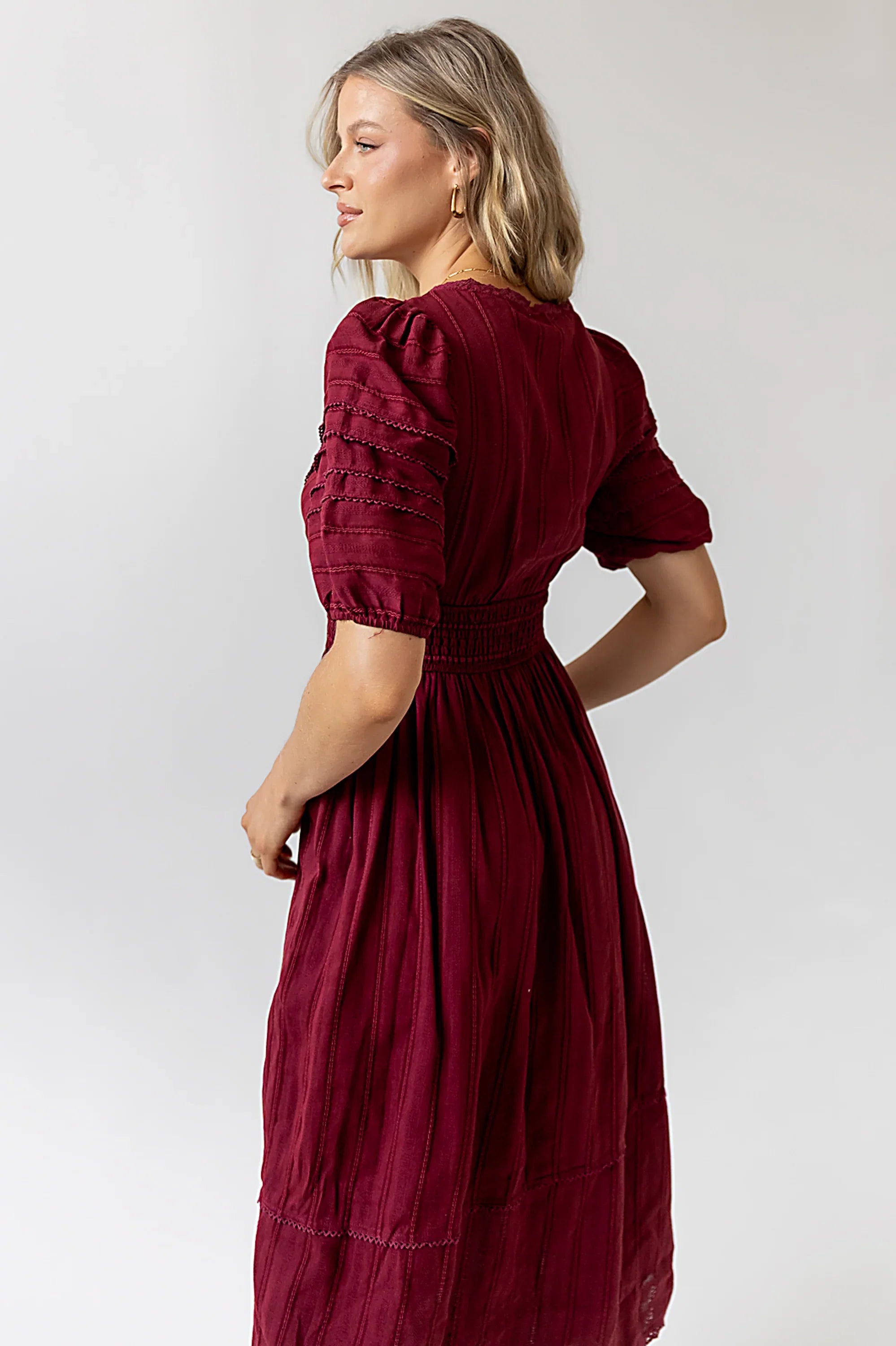 Tammia Ric Rac Midi Dress FINAL SALE
