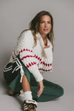 Inara Knit Sweater in Red FINAL SALE