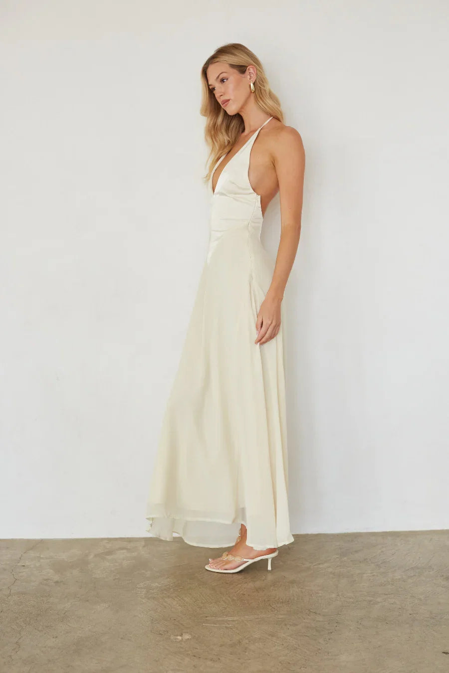 Renata Contrast Maxi Dress