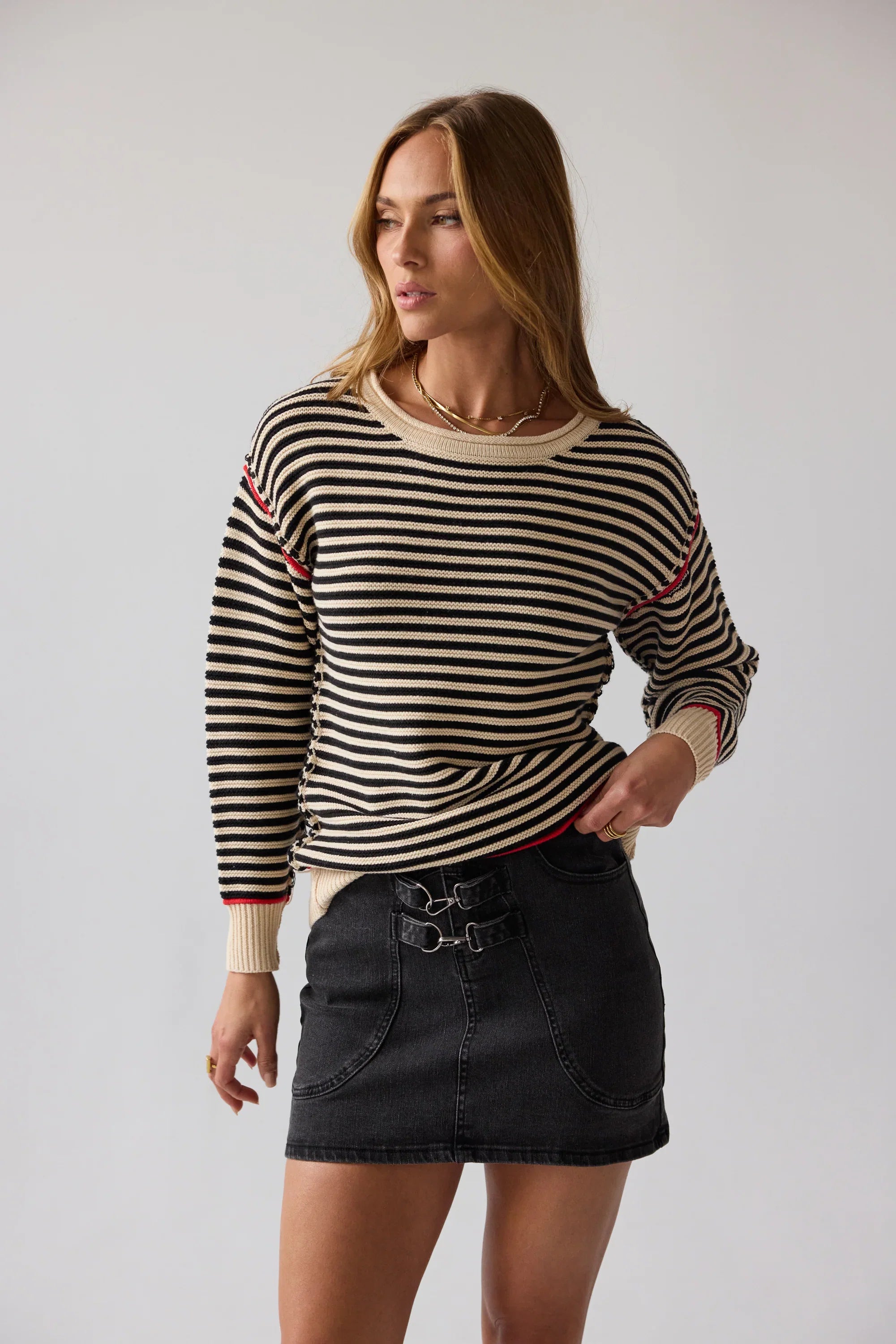 Bethany Striped Sweater FINAL SALE