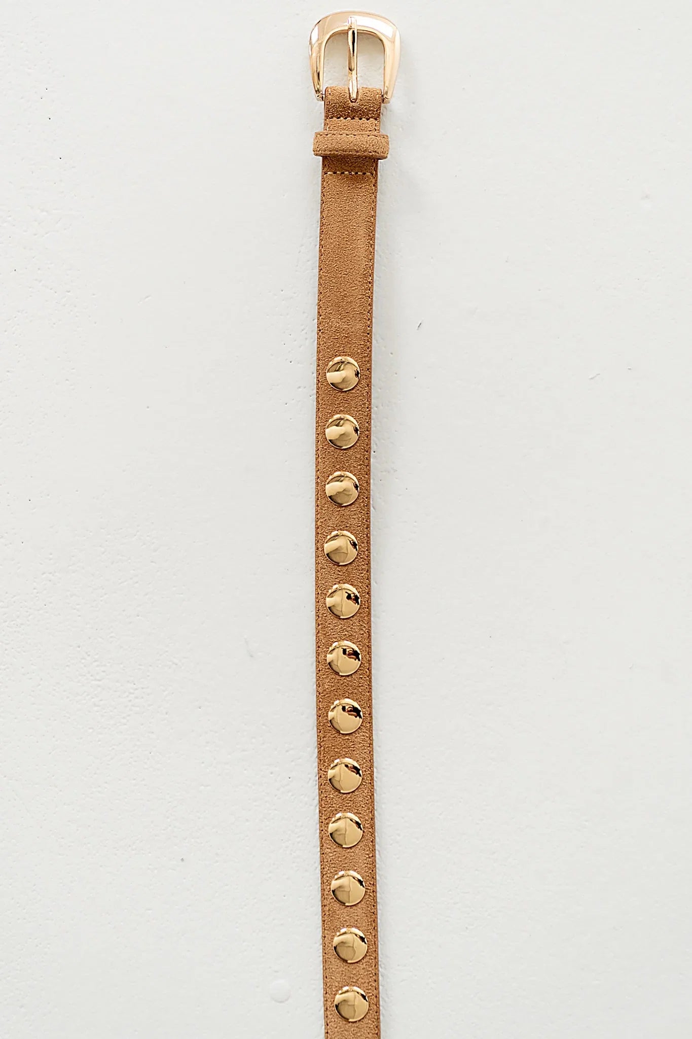 Lilah Studded Belt in Camel
