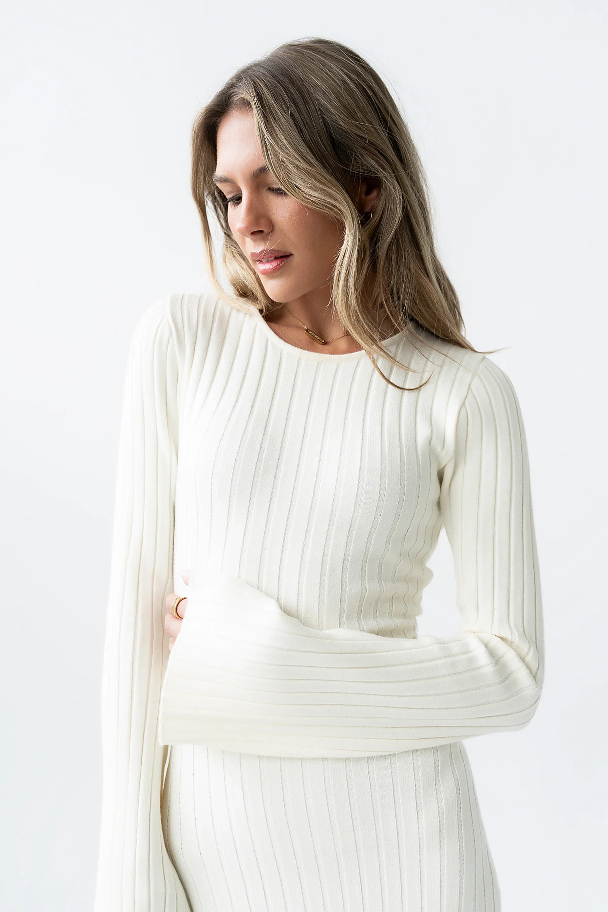 Torrey Maxi Dress in Cream