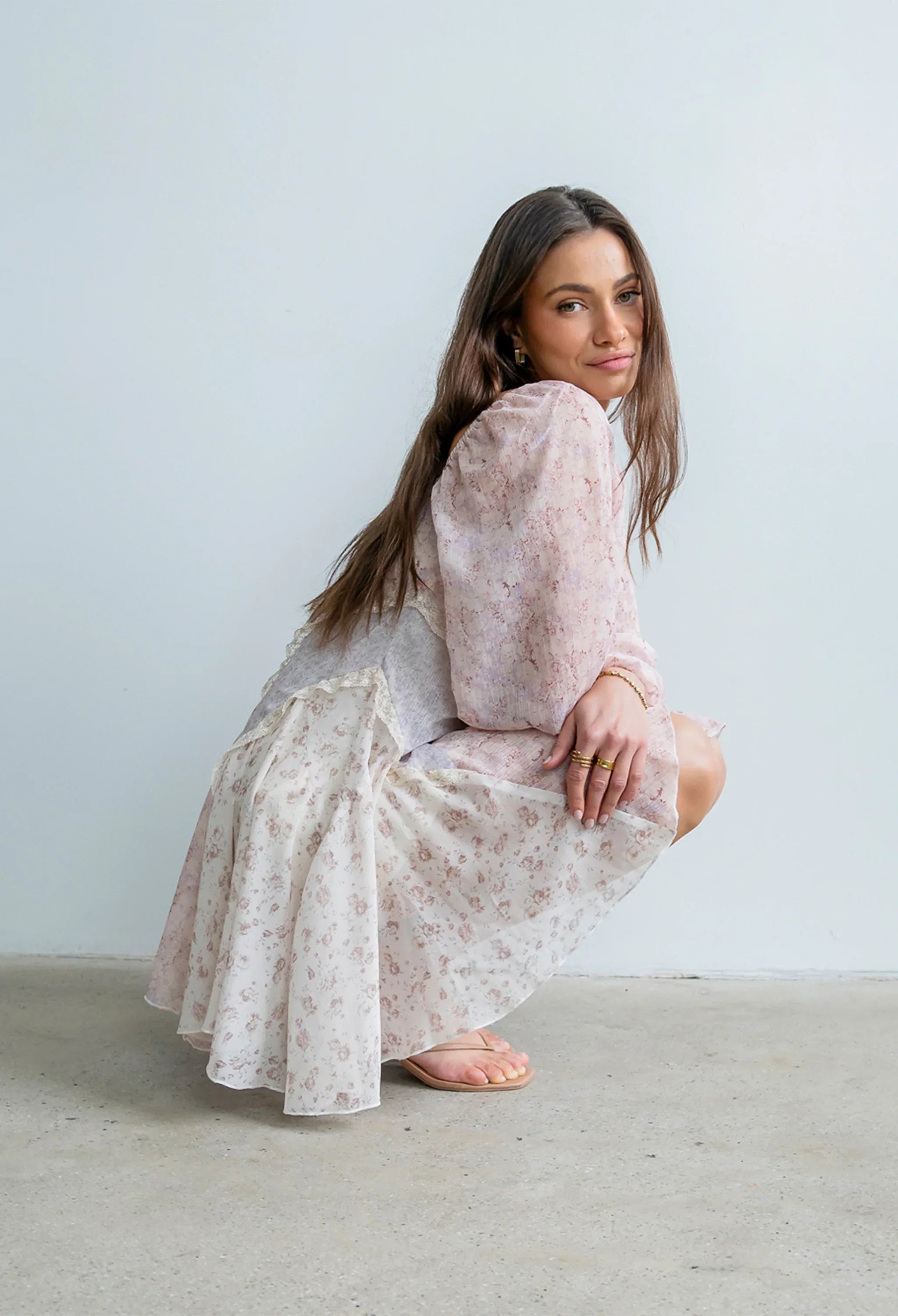 Bree Patchwork Mini Dress