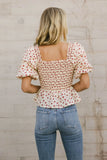 Gretta Smocked Blouse FINAL SALE