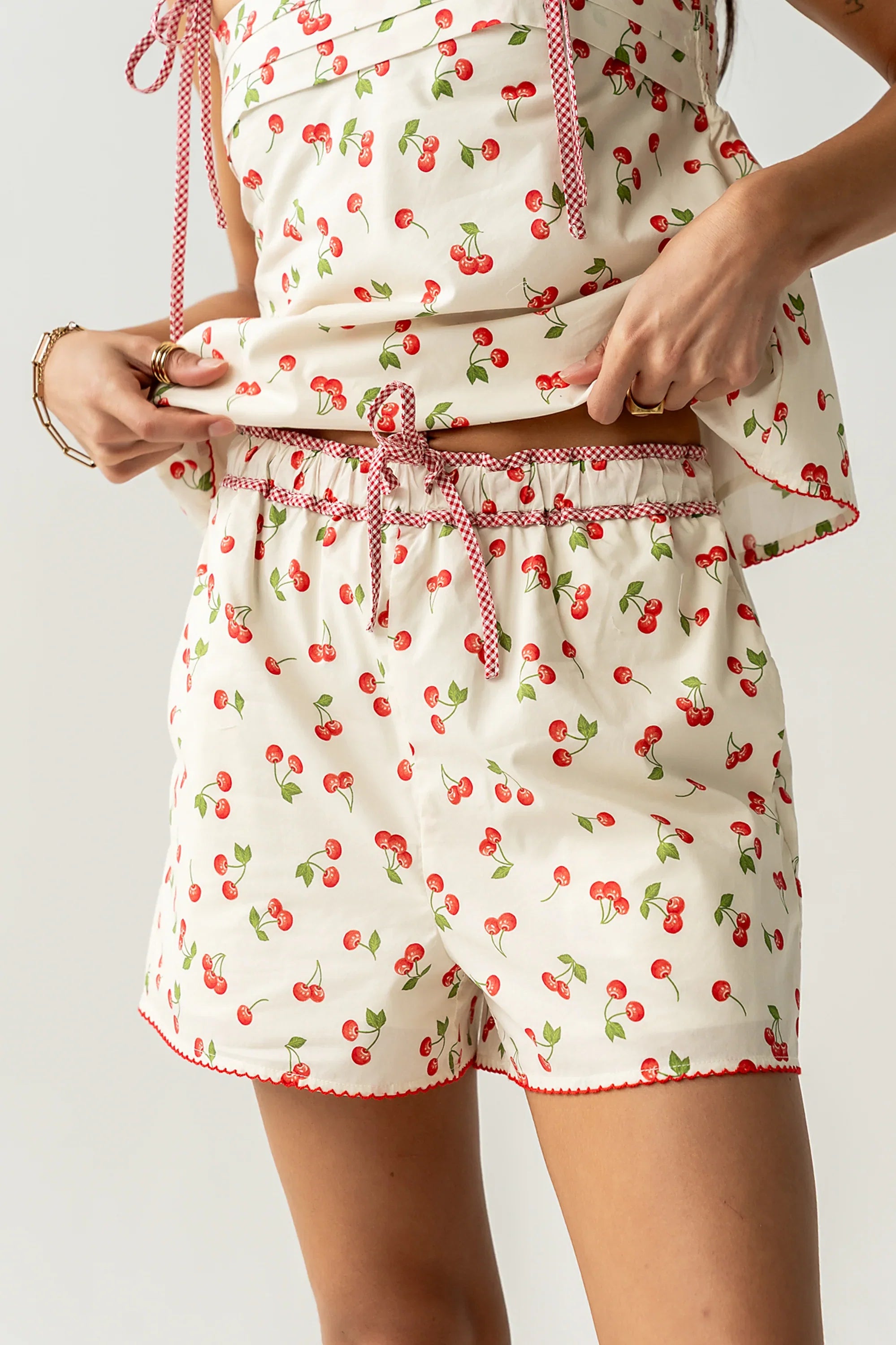 Casey Cherry Shorts