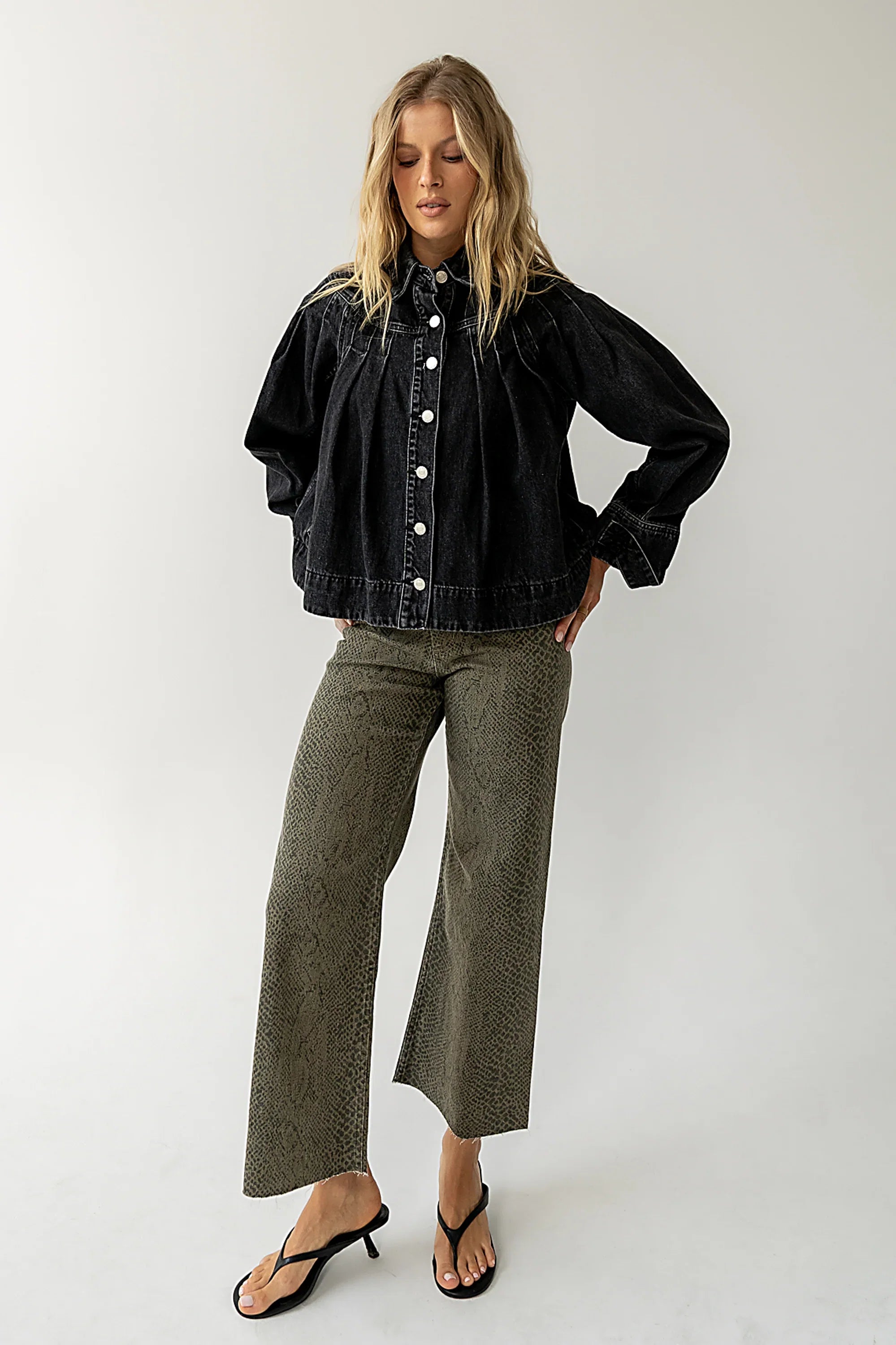 Gia Snake Print Pants FINAL SALE