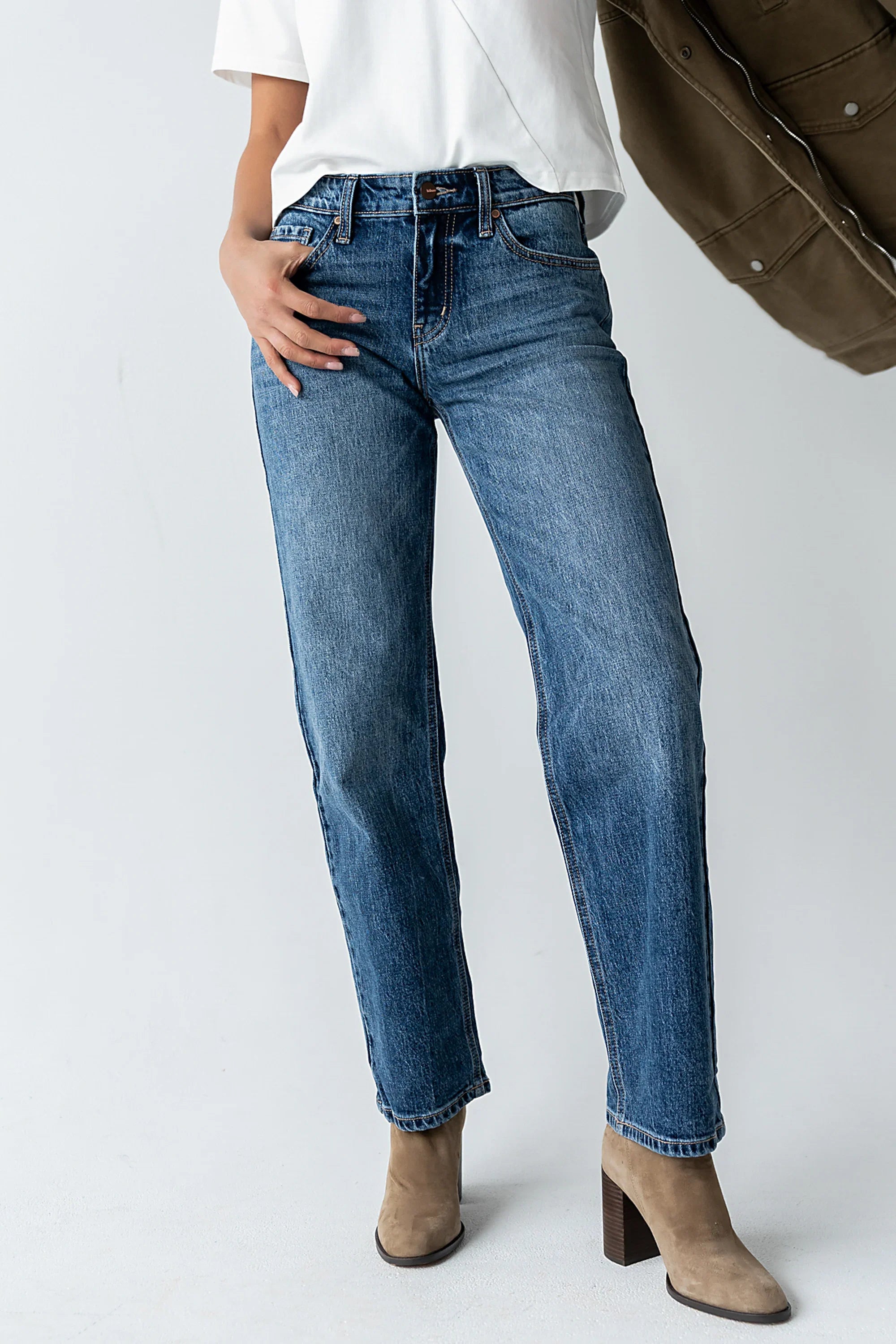 Rendall Relaxed Straight Leg Jeans