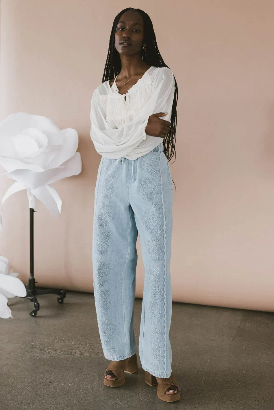 Callie Denim Pants FINAL SALE