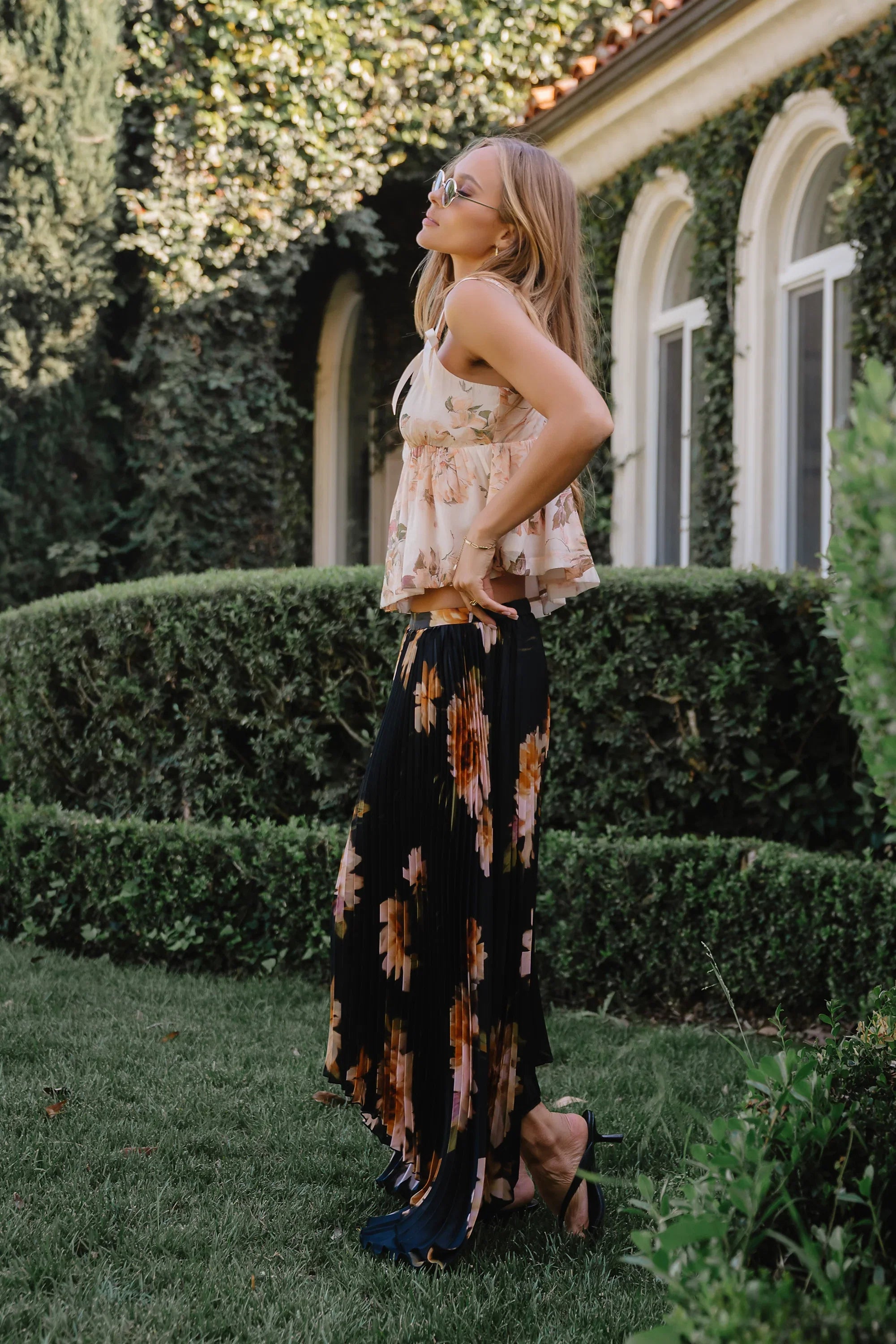 Maddison Maxi Skirt in Black
