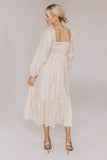 Rael Midi Dress in Natural FINAL SALE
