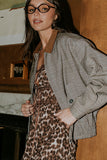 Kenzington Plaid Bomber Jacket