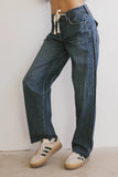 Sloan Baggy Denim in Dark Wash FINAL SALE