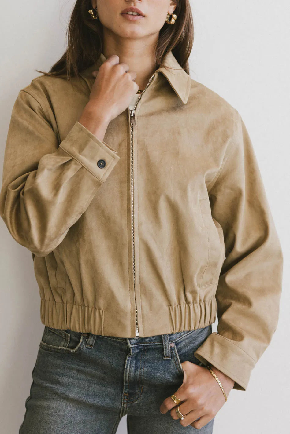 Myli Faux Suede Jacket FINAL SALE
