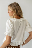 Lottie Blouse in Ivory FINAL SALE