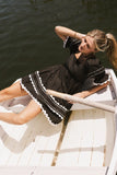 Etzi Ric Rac Dress in Black FINAL SALE