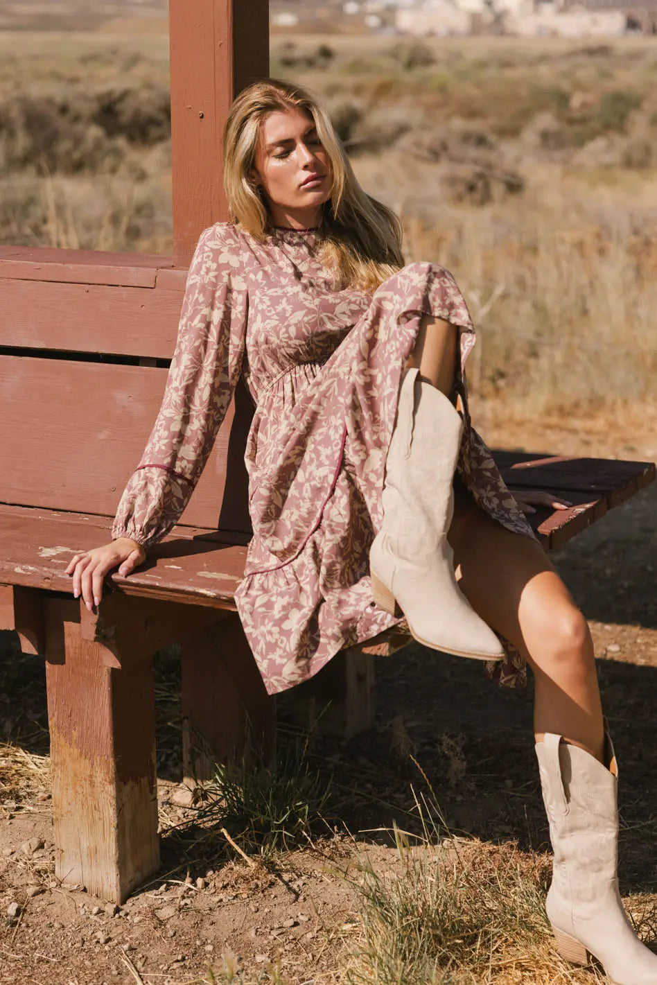 Arabella Floral Midi Dress FINAL SALE