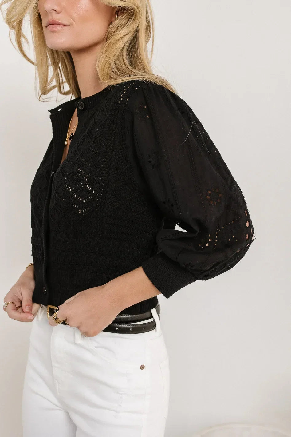 Alexia Sweater in Black FINAL SALE