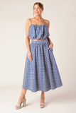 THE BEAUTY OF NOW TOP SKIRT SET CHAMBRAY