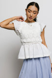 Josie Crochet Blouse FINAL SALE