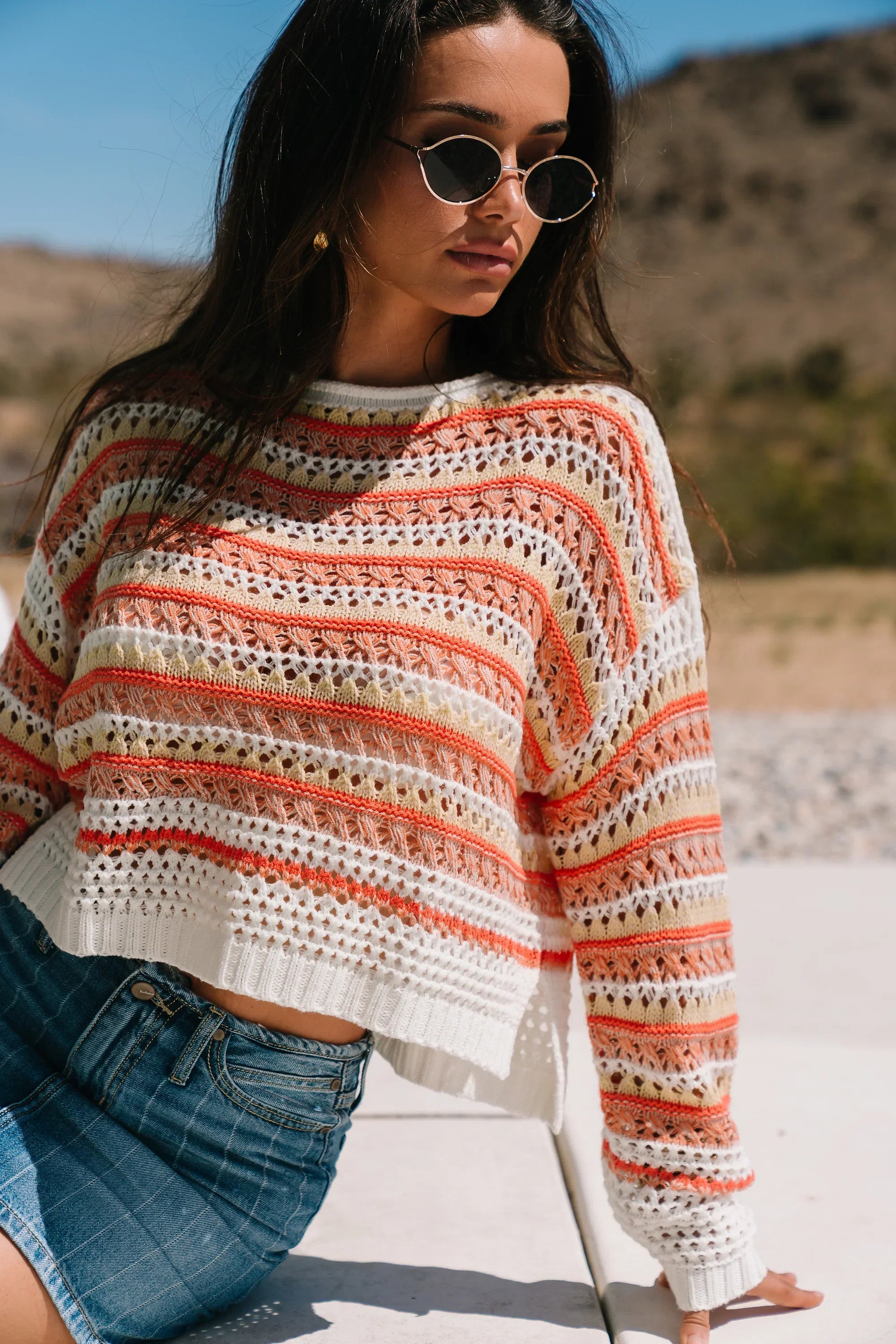 Correy Striped Sweater