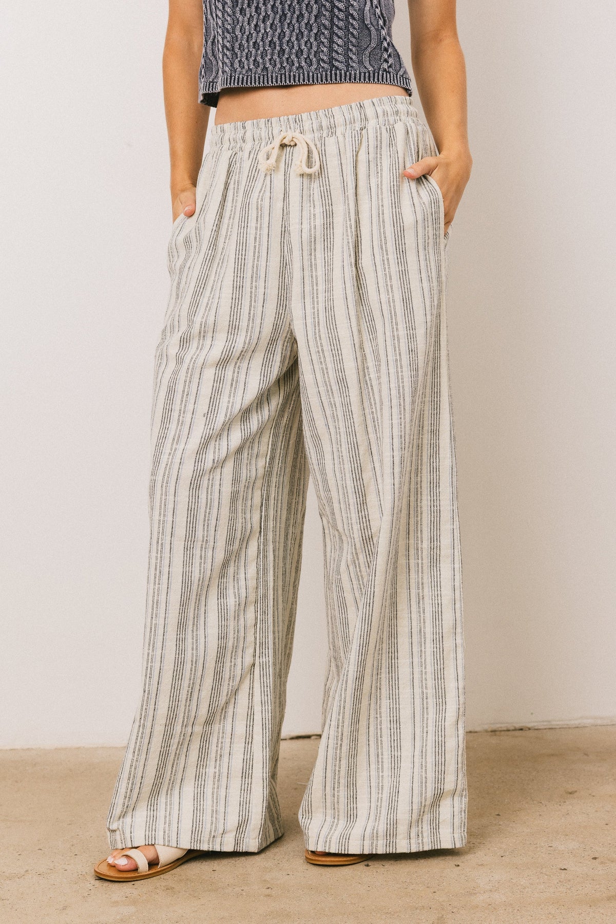 Kirra Striped Wide Leg Pants FINAL SALE